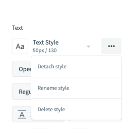 Text Styles in Studio – Bynder Support