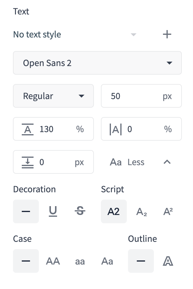 Working with Text in Studio – Bynder Support