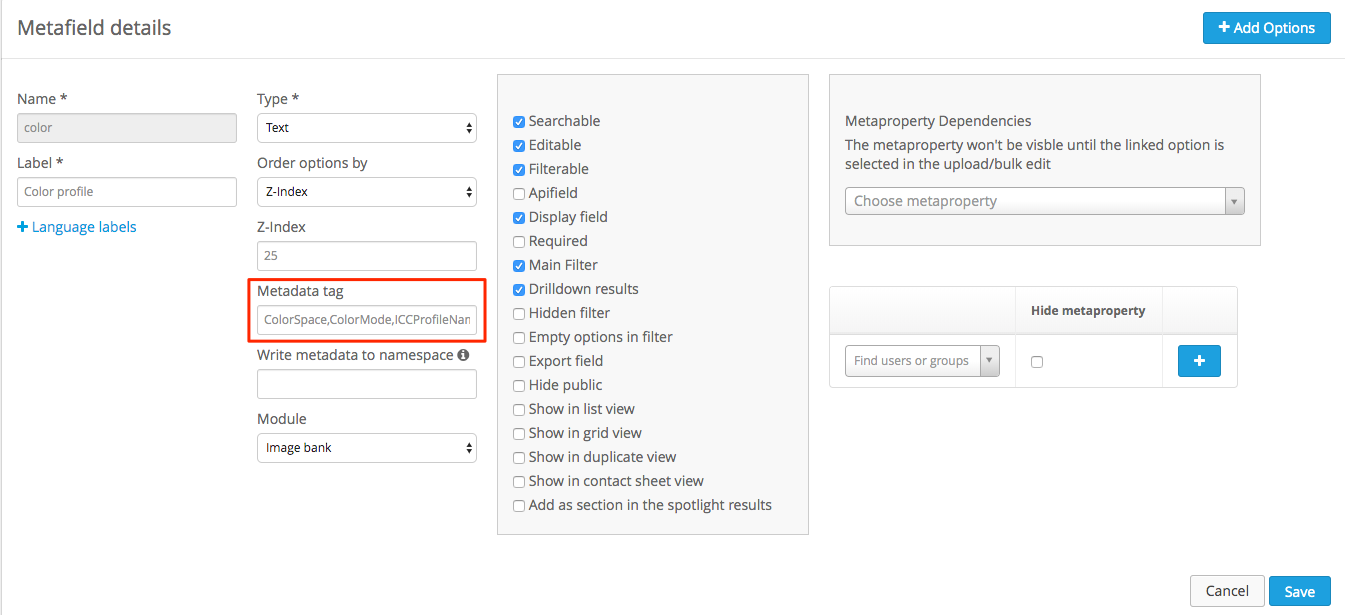 Create Custom Metadata Fields – Bynder Support